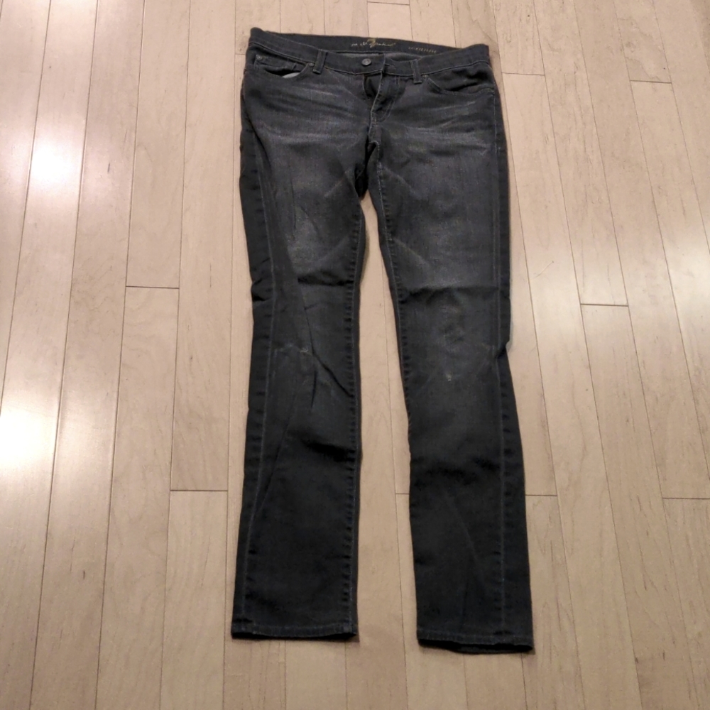 7 for all mankind Gray skinny jeans